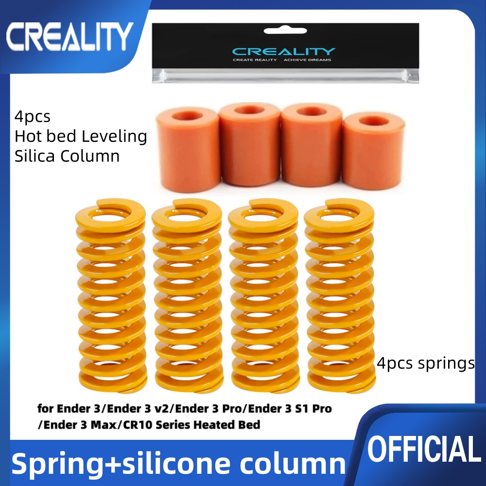 3D Printer Bed Spring - Creality Ender 3 Pro スプリングアップグレード、3Dプリンターベッドスプリング、ベッドレベリングスプリング、Ender 3シリーズ/5/S1/3