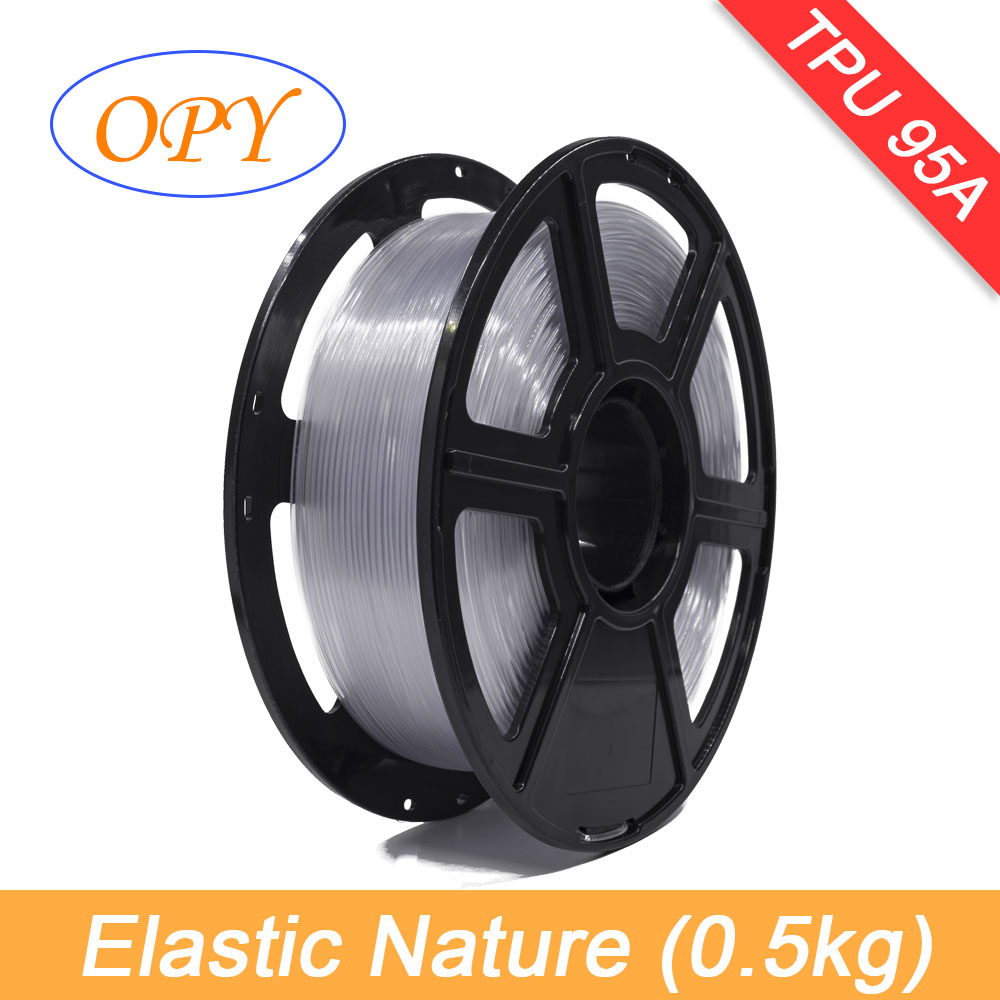 Tpu Flexible Filament - 3d弾性柔軟なtpuフィラメント1.75ミリメートルラバー素材ロールフレックス黒1キロ0.5キロ100グラム10メートルプリンタ自然赤緑青サンプル