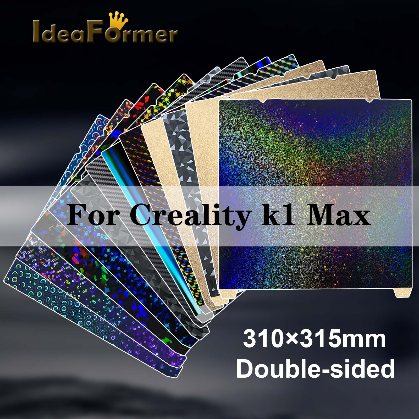 3D Printer Bed Spring - K1 Max PEO PET PEYビルドプレート、ソフト磁性スプリングスチールプリントベッド付き/なし、Ender-3 V3