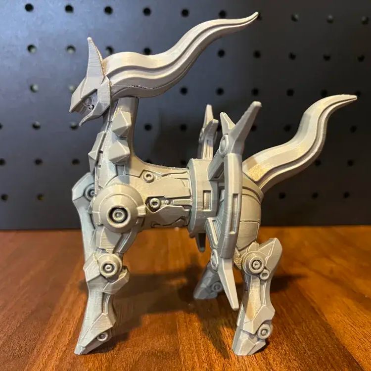 3D Printing Gundam - ポケモン 3D プリントされた機械式アルセウス クラフト メカ スタイル