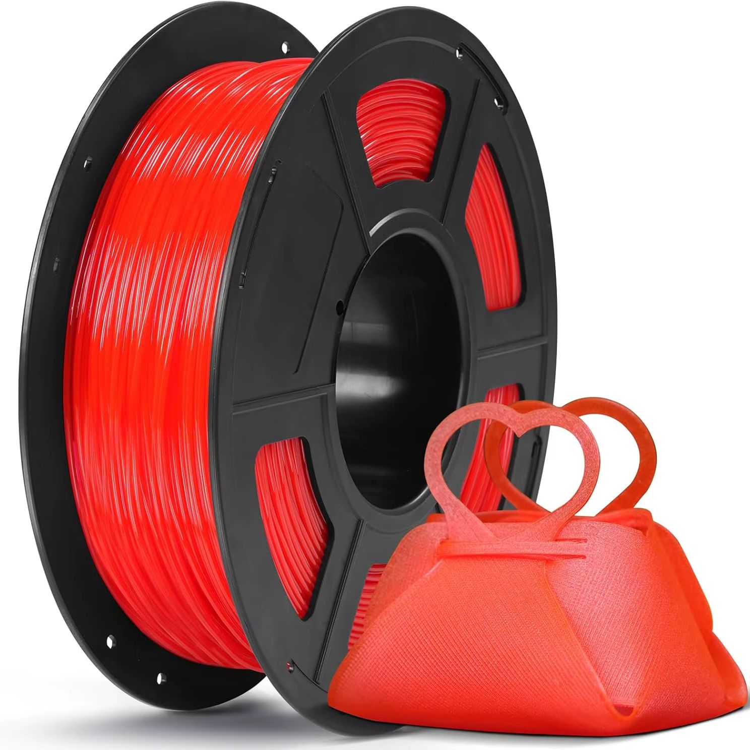 Tpu Flexible Filament - TPUフィラメント 柔軟な3Dプリンターフィラメント ショア硬度95A、強力な弾性、耐摩耗性 1.75mm 250G