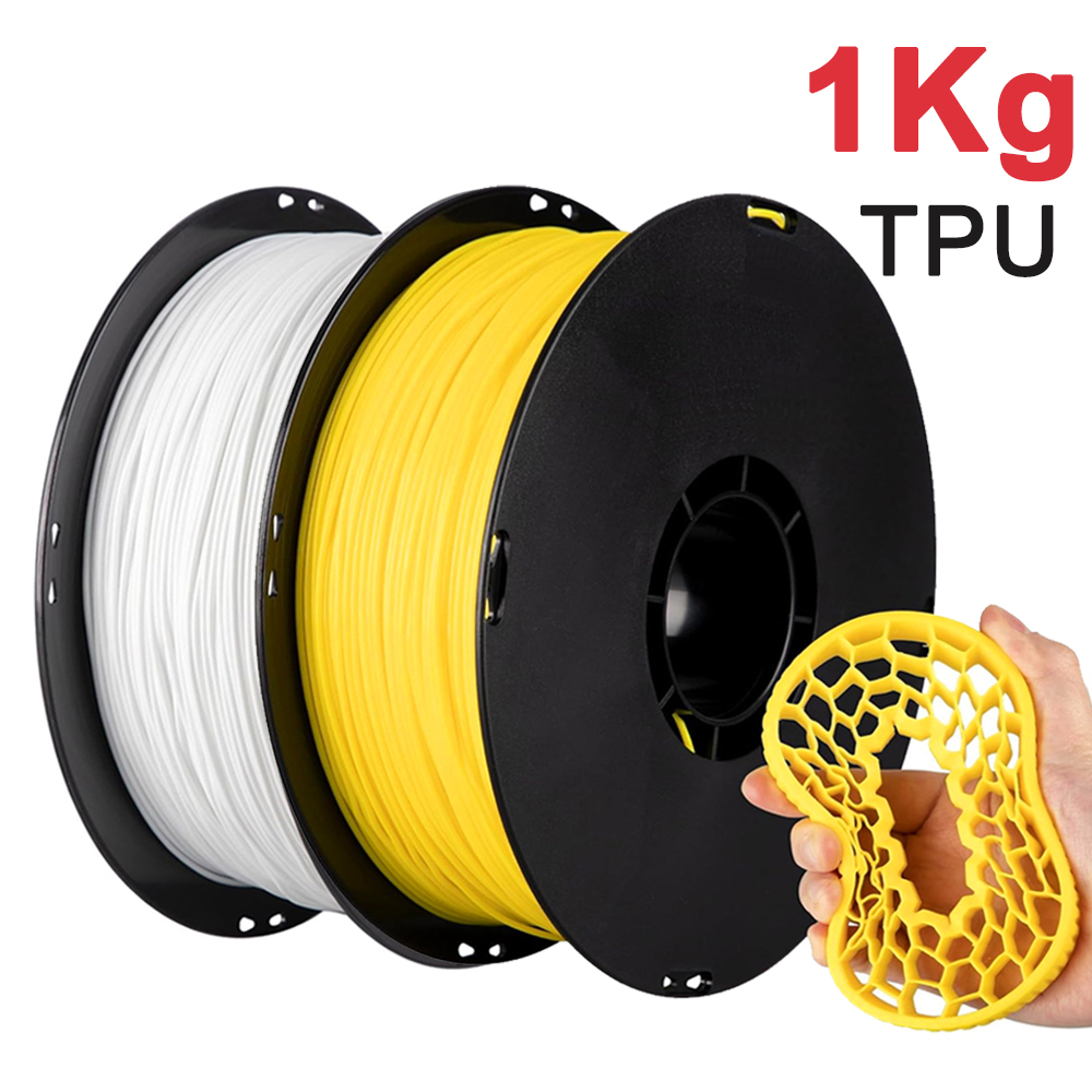 Tpu Flexible Filament - 250g 500g 1kg 弾性のある柔軟なTPU 3Dプリンターフィラメント 黄色のゴム素材ロール