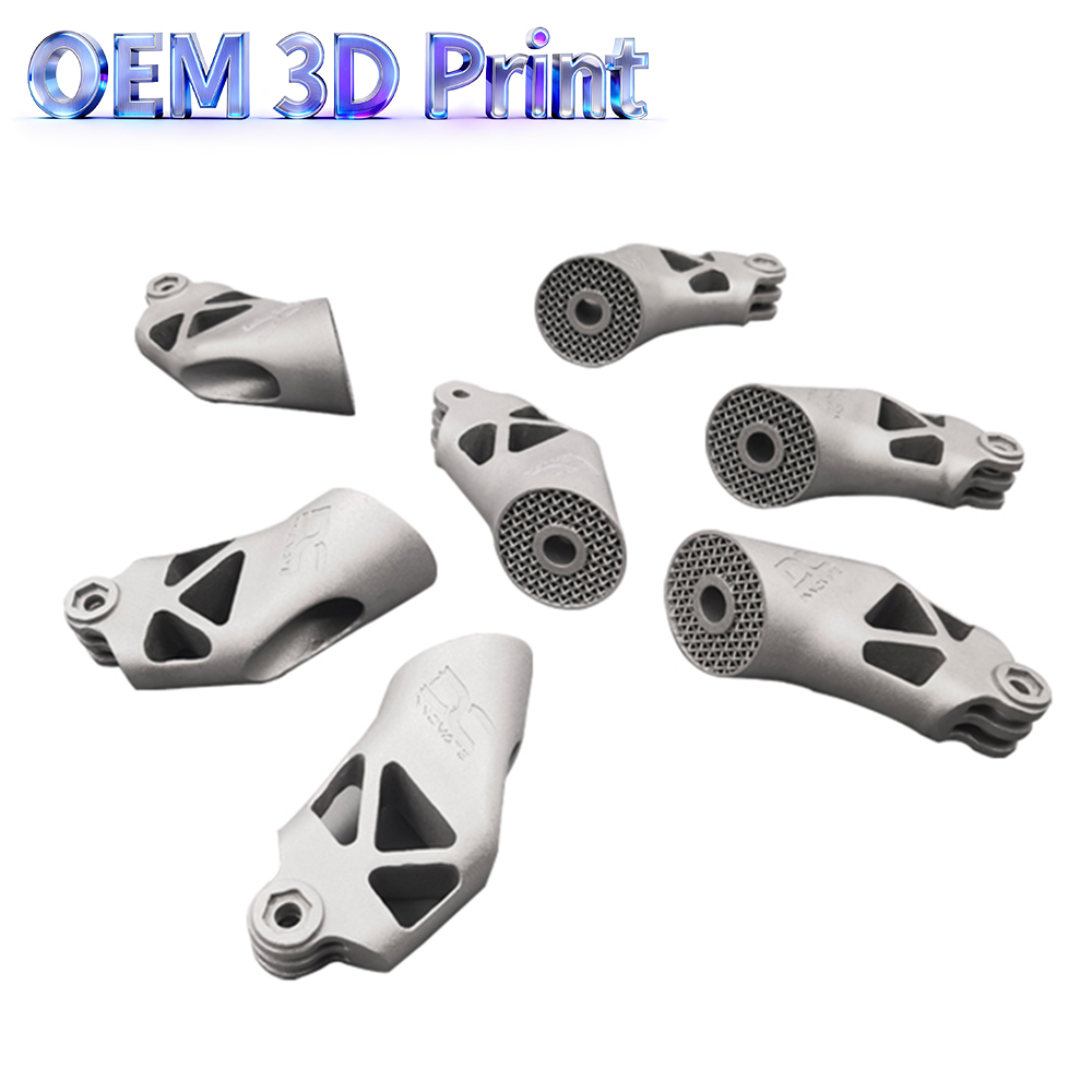 3D Printing Uav - OEMカスタムSLM 3Dプリント軽量トポロジーブラケット格子構造アルミニウム合金UAVドローンコネクタ迅速試作