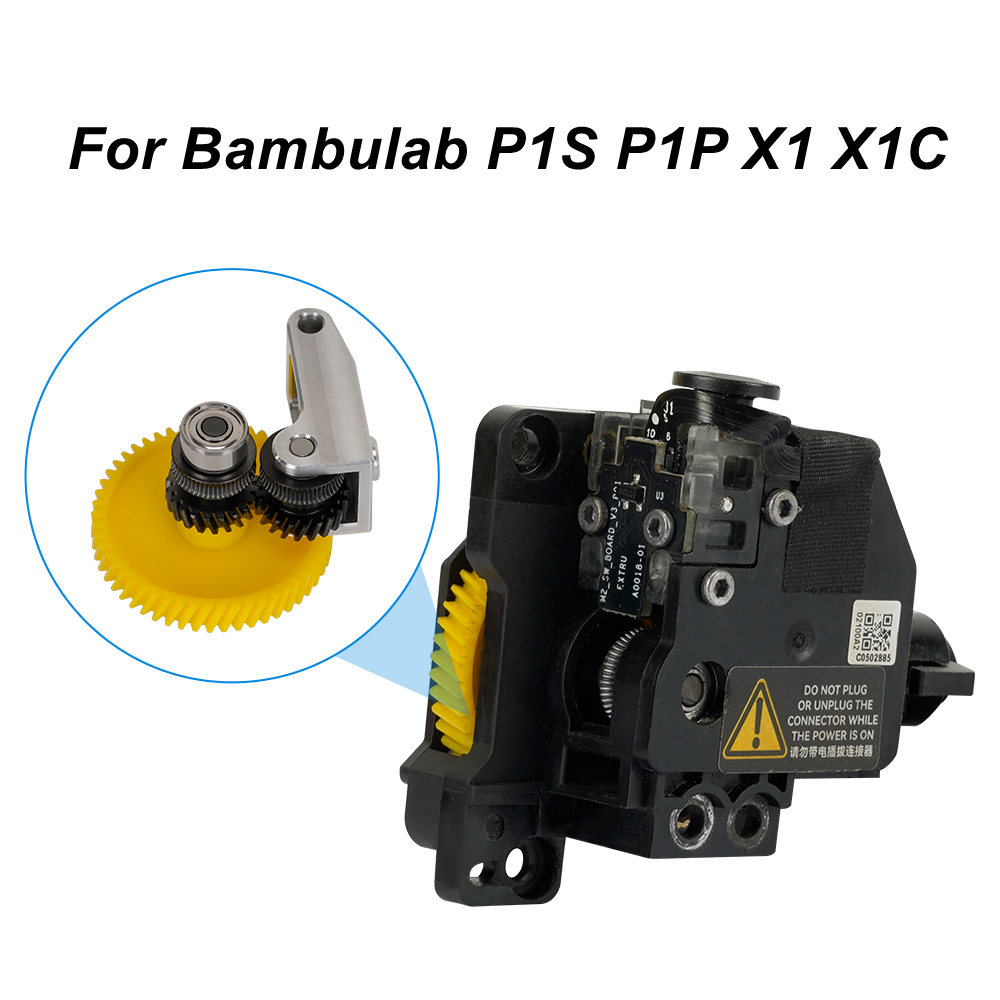 3D Printing Bambu Lab A1 - Bambu ラボ押出機ギア硬化鋼アップグレードアセンブリ Bambulab P1S P1P X1