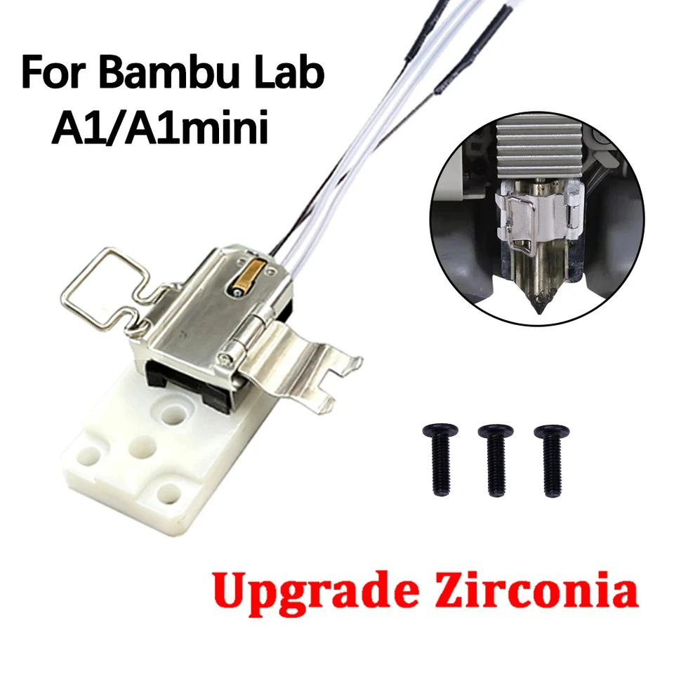 3D Printing Bambu Lab A1 - Bambu Lab A1/A1mini ホットエンドアップグレード加熱アセンブリ高温耐性 Bambu Lab