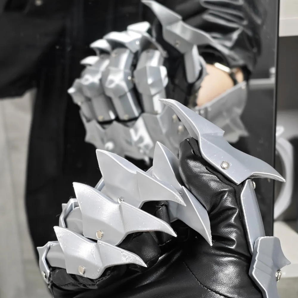 サイバーパンク騎士メカニカルアームアーマーグローブコスプレゴ - 3D Printing Knight Armor のレビューと価格
