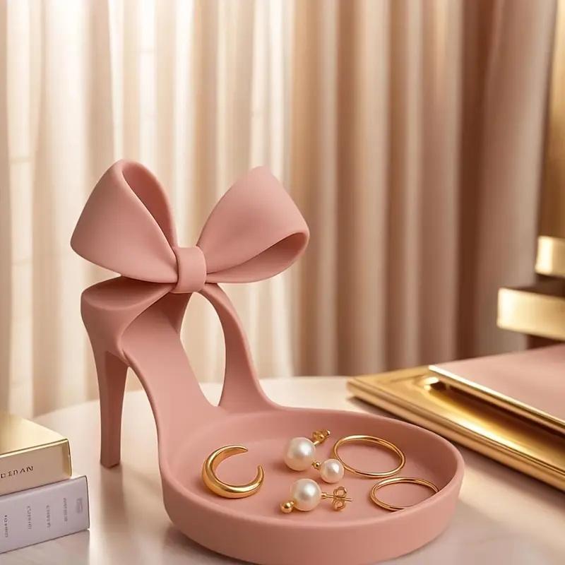 3Dプリントハイヒールジュエリーホルダー - エレガントな靴 - 3D Printing Ring Holder のレビューと価格