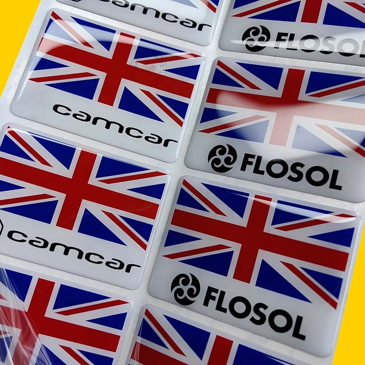 カスタムロゴ 高品質カスタム印刷 UV耐性樹脂ステッカー、防 - 3D Printing Resin のレビューと価格