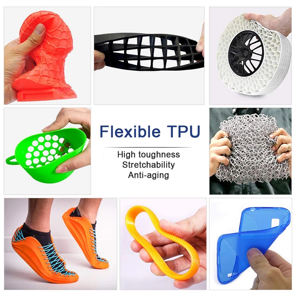 200 グラム柔軟なフィラメント TPU 1.75 ミリメー - Tpu Flexible Filament のレビューと価格