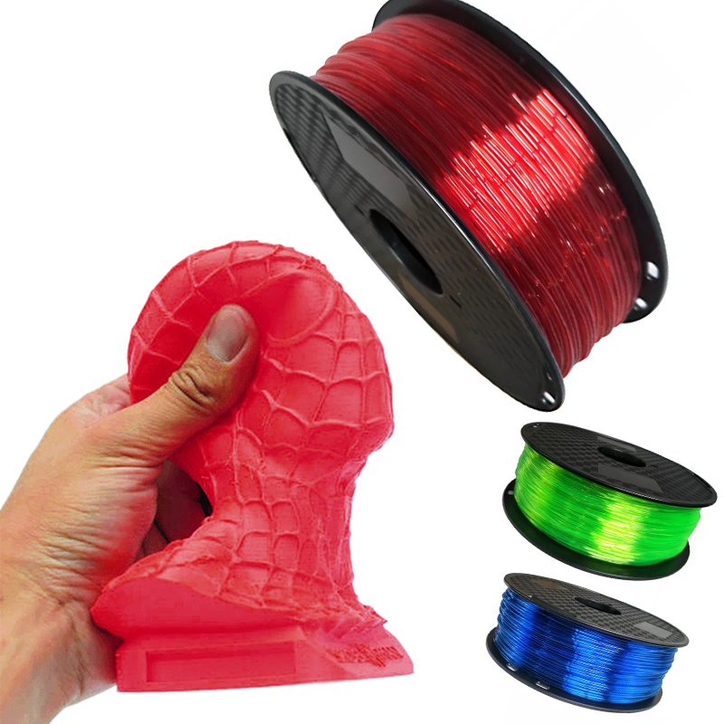 3D プリンタ柔軟なフィラメント TPU 1.75 ミリメー - Tpu Flexible Filament のレビューと価格