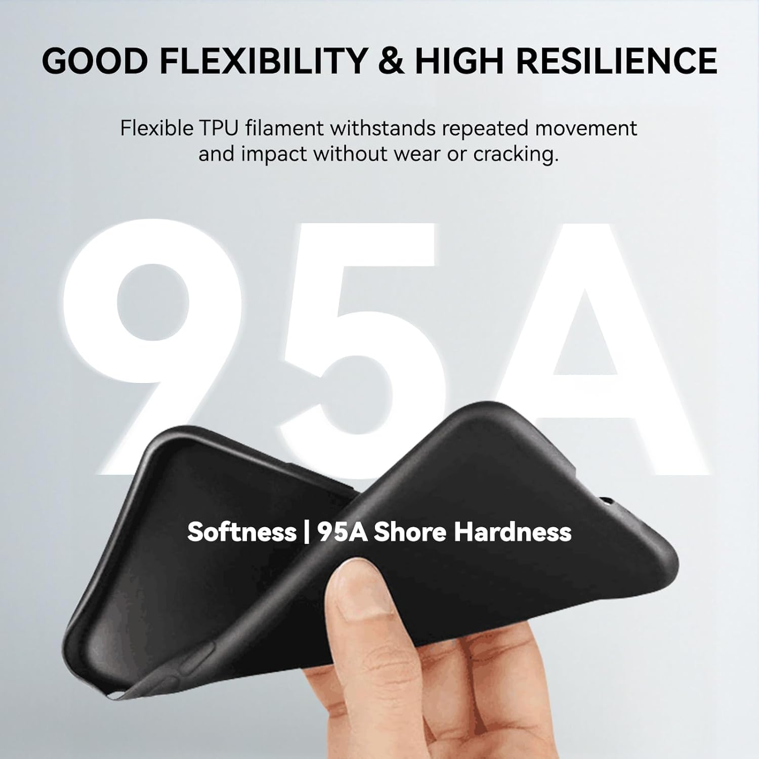 黒色TPUフィラメント 1.75mm フレキシブル3Dプリン - Tpu Flexible Filament のレビューと価格