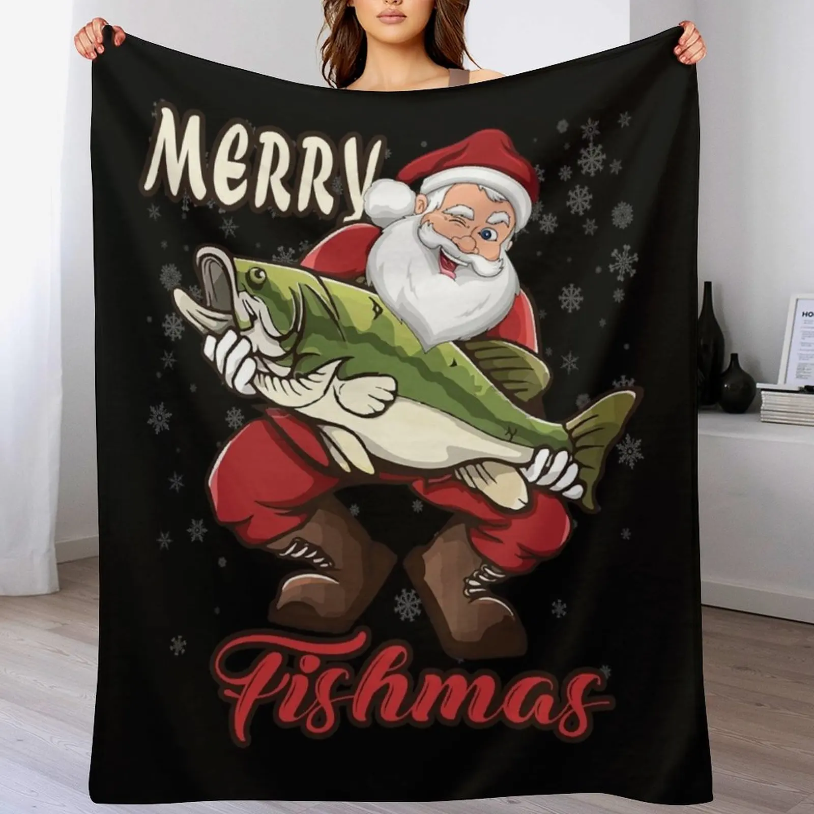 メリーフィッシュマス - 面白いバスフィッシュフィッシング  - 3D Printing Xmas Ideas のレビューと価格