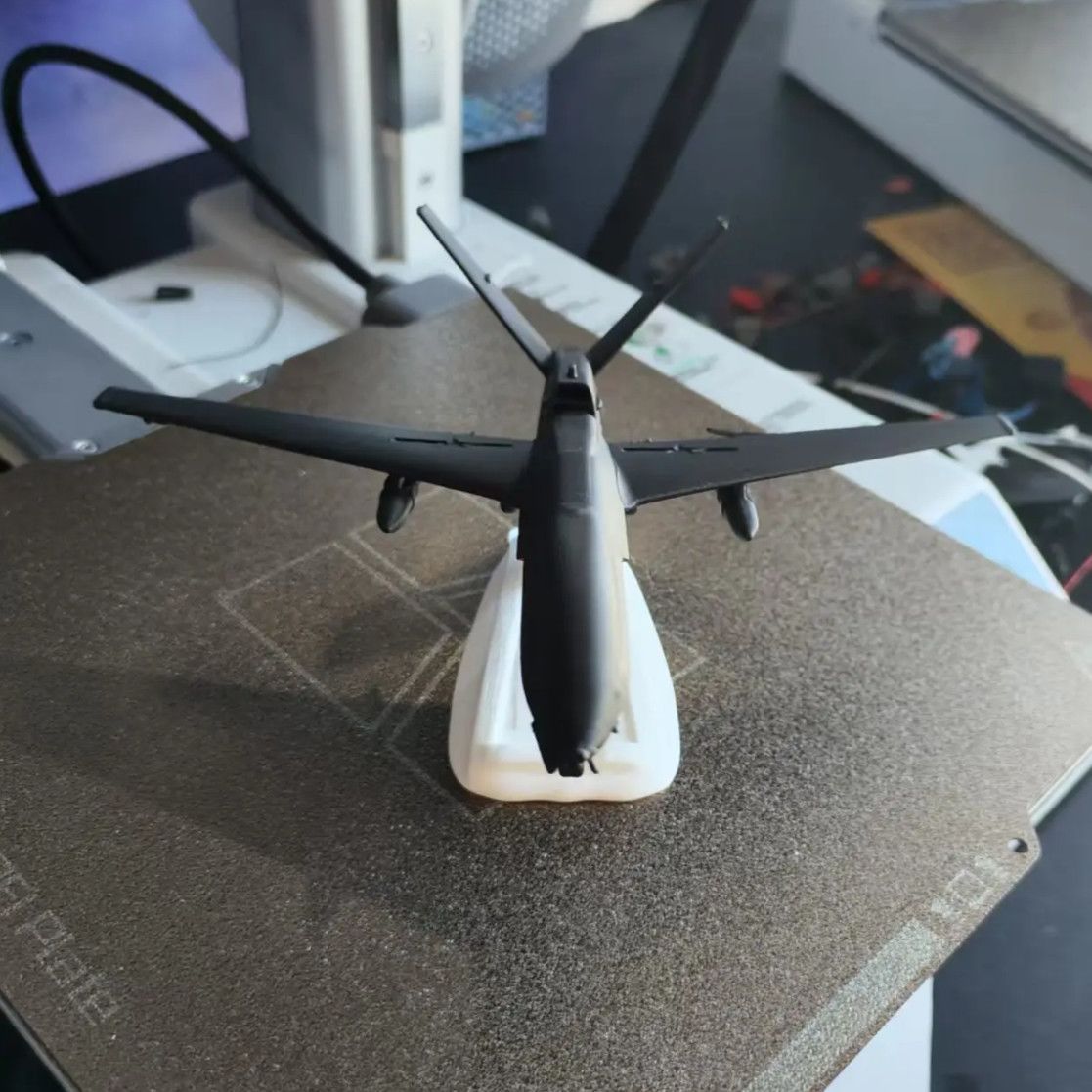 3DプリントされたWJ-700中国空軍UAV静的模型レプリカ - 3D Printing Uav のレビューと価格