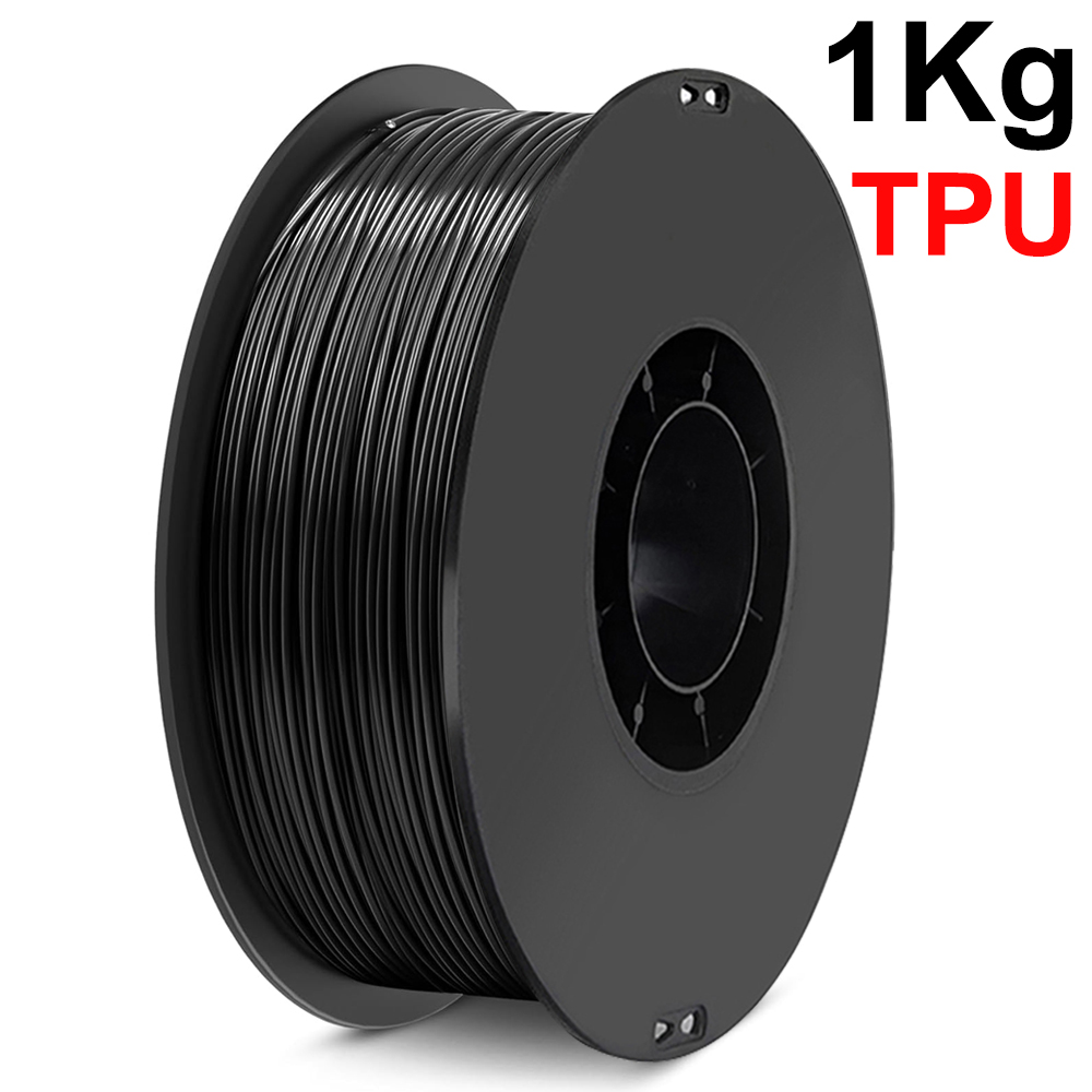フレキシブルフィラメントTPUブラック3Dプリンターフィラメ - Tpu Flexible Filament のレビューと価格
