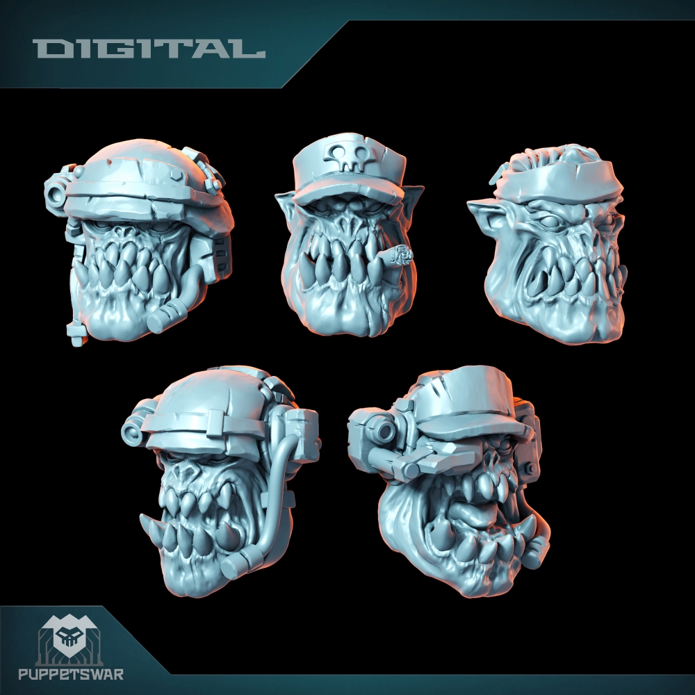 Orc Ultimate Badasses Squad、グリ - 3D Printing Resin のレビューと価格