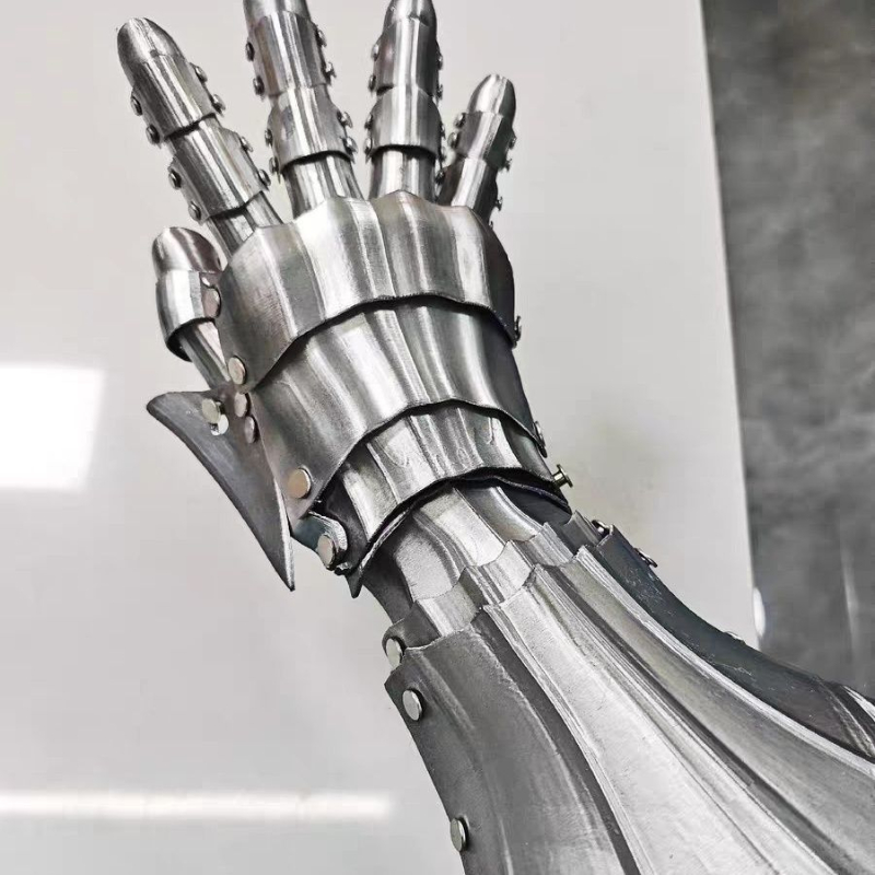 テクノロジーサイバーパンクコスプレ小道具騎士メカニカルハンド - 3D Printing Knight Armor のレビューと価格