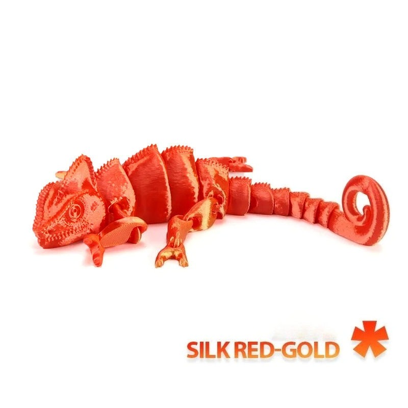 ファッション3Dプリントドラゴンカメレオン多関節可動式ホーム - 3D Printing Lizard のレビューと価格