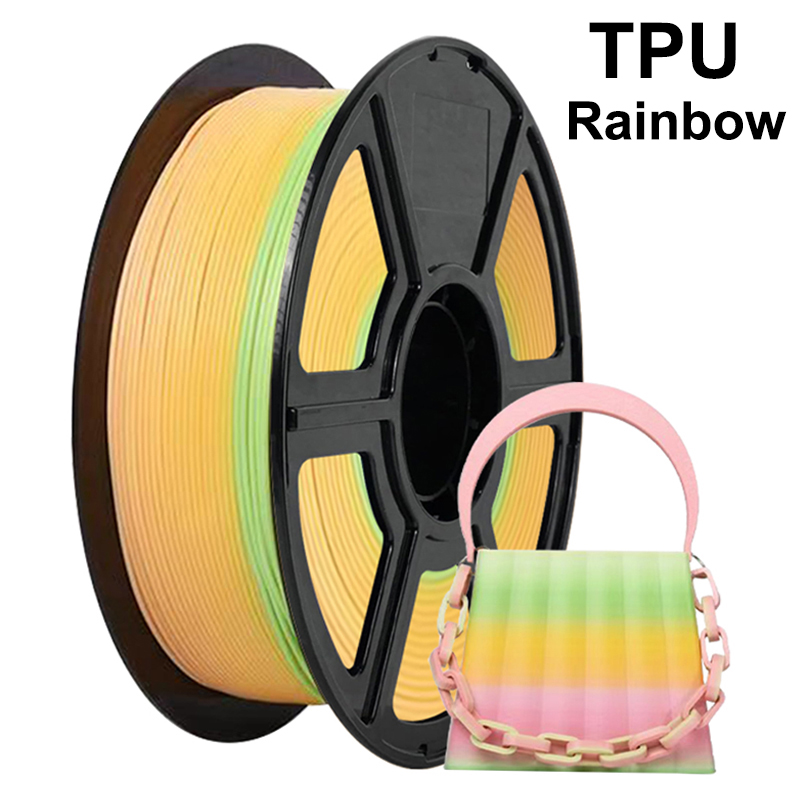 200g 1Kg TPU レインボー フレキシブル フィラメ - Tpu Flexible Filament のレビューと価格