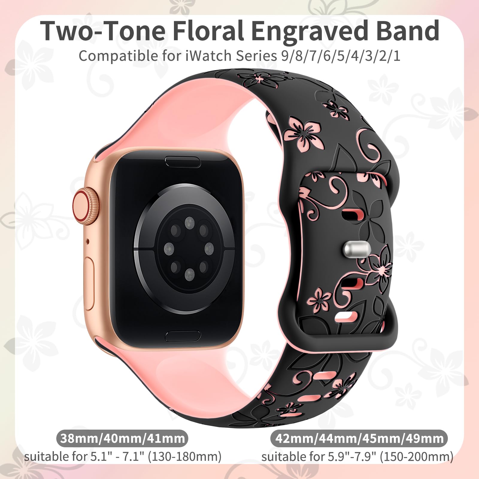 Apple Watch用シリコン刻印ストラップ,iwatch - 3D Printing Watch のレビューと価格
