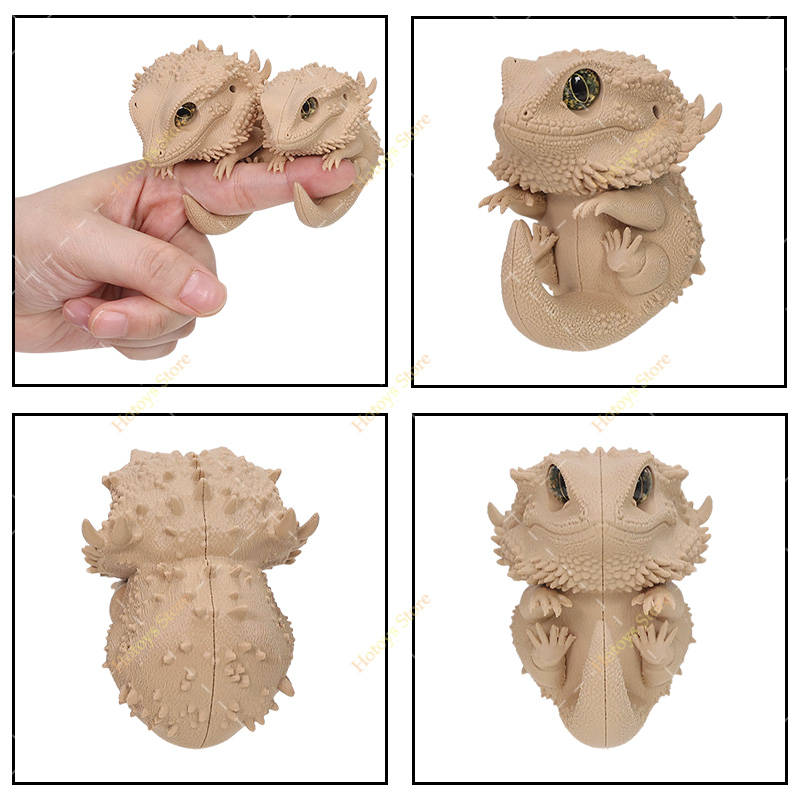 3D プリント指サイズのトカゲフィギュア柔軟なトカゲモデルリ - 3D Printing Lizard のレビューと価格