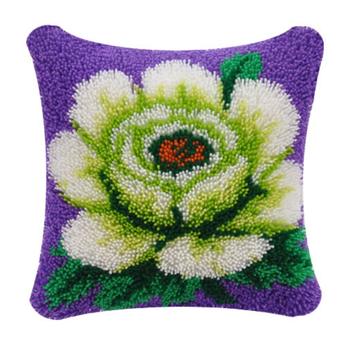 花植物シリーズラッチフックキット蝶手作り刺繍枕 3D セグメ - 3D Printing Watch のレビューと価格