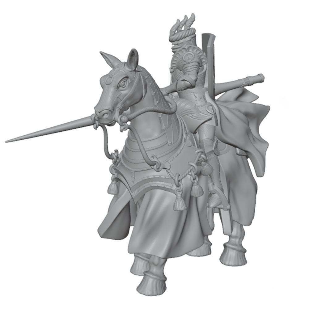 1/24 デスクオーナメント、スタイリッシュな鎧騎士戦馬樹脂 - 3D Printing Knight Armor のレビューと価格