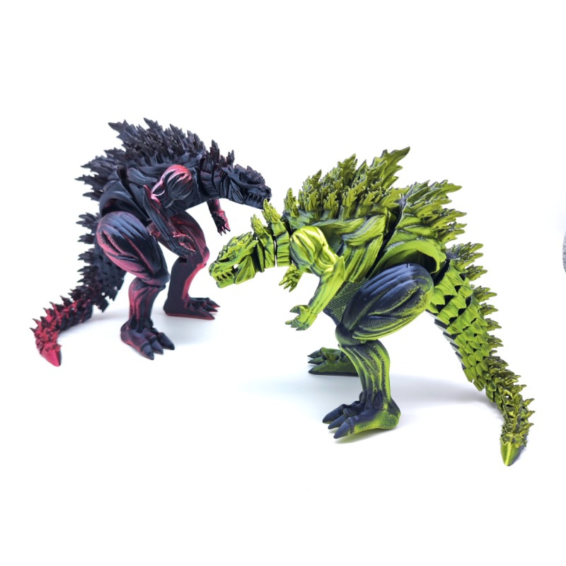 3D 印刷筋肉恐竜アクションフィギュアミニおもちゃモンスター - 3D Printing Gundam のレビューと価格