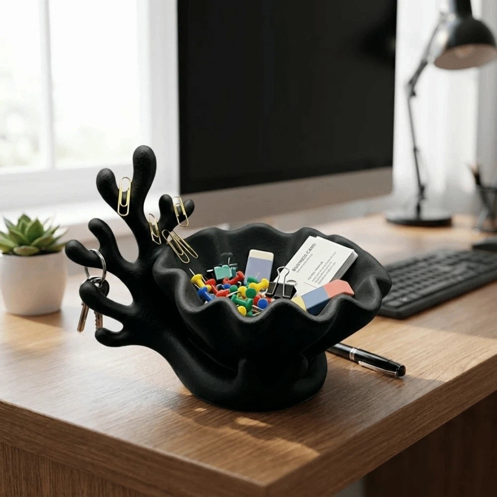 3D プリントジュエリー収納トレイサンゴ貝の形のプラスチック - 3D Printing Ring Holder のレビューと価格