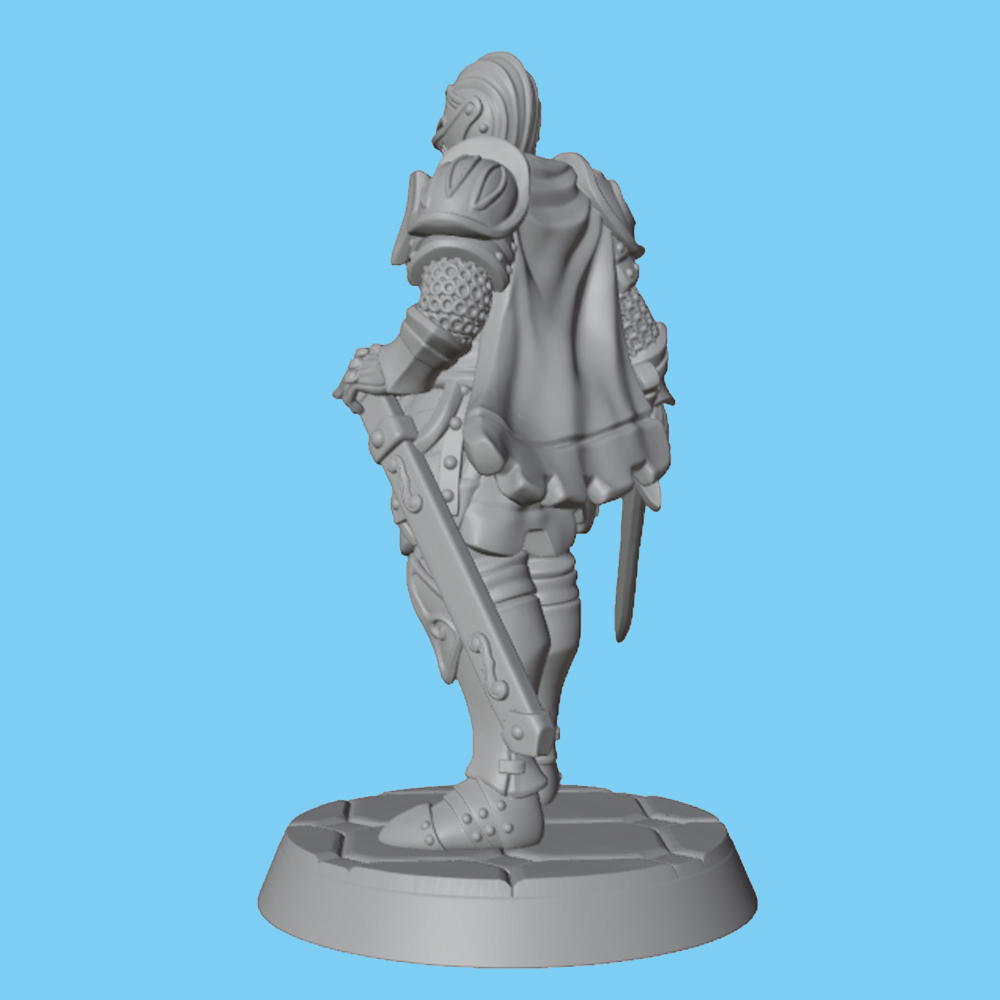 1/24 中世の全身甲冑騎士、戦士樹脂モデルセット、ミニ3D - 3D Printing Knight Armor のレビューと価格