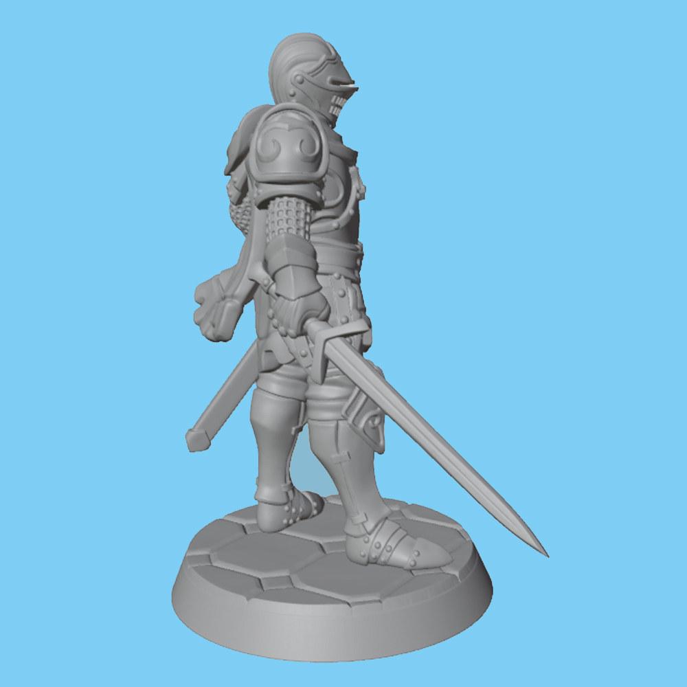 1/24 中世の全身甲冑騎士、戦士樹脂モデルセット、ミニ3D - 3D Printing Knight Armor のレビューと価格