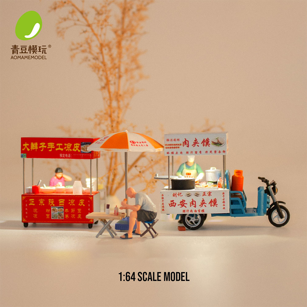 1/64 ナイトマーケットのモデルキット - 高精度3Dプリ - 3D Printing Resin のレビューと価格