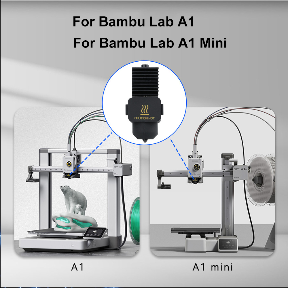 Bambu Lab A1ホットエンド3Dプリンターアクセサリ - 3D Printing Bambu Lab A1 のレビューと価格