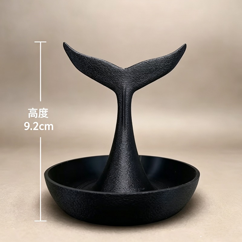 3D プリントされたクジラの尾ジュエリートレイミニラウンドデ - 3D Printing Ring Holder のレビューと価格