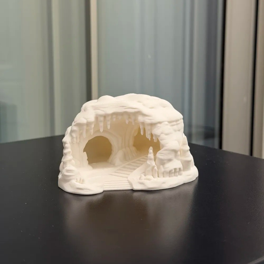 氷の洞窟爬虫類隠れ家テラリウム装飾品ヤモリ、トカゲ、ヘビ用シ - 3D Printing Lizard のレビューと価格