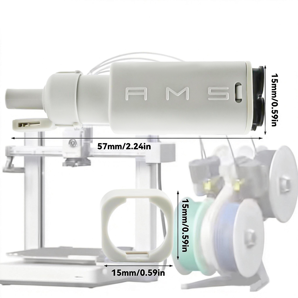 Bambu Lab 3D プリンタ AMS Lite フィラ - 3D Printing Bambu Lab A1 のレビューと価格