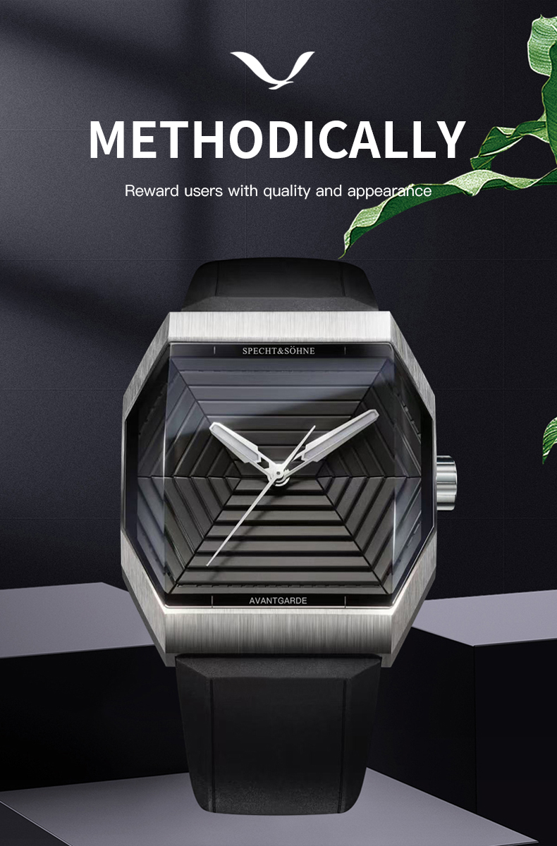 Specht & Söhne 新しいクリエイティブデザインス - 3D Printing Watch のレビューと価格
